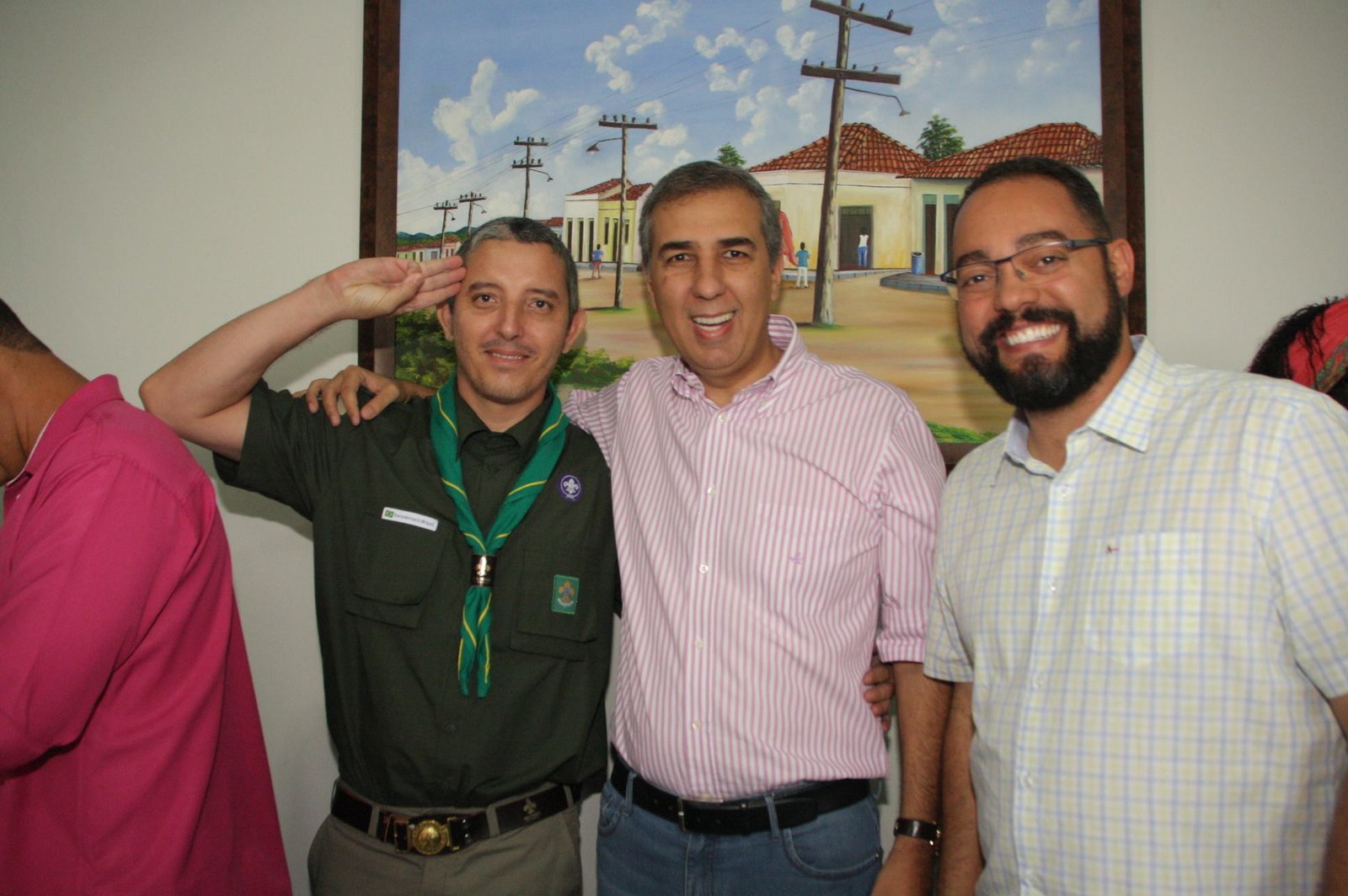 Recepção ao Vice-Governador José Eliton e ao Deputado Virmondes Cruvinel