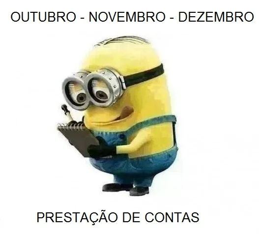 Prestação de Contas dos Meses de (outubro, novembro e dezembro de 2020).