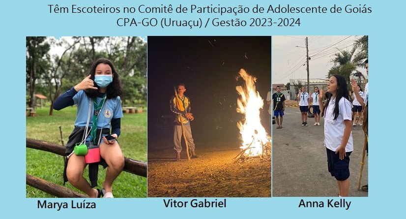 Escoteiros no CPA/GO