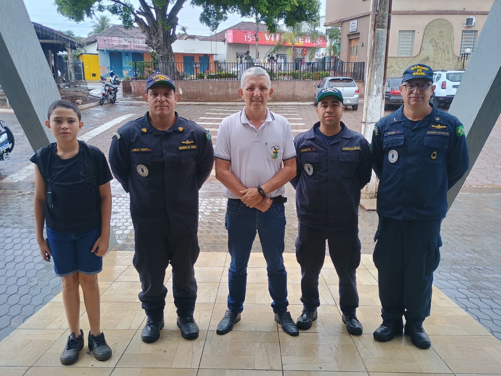Visita da Capitania Fluvial de Brasília